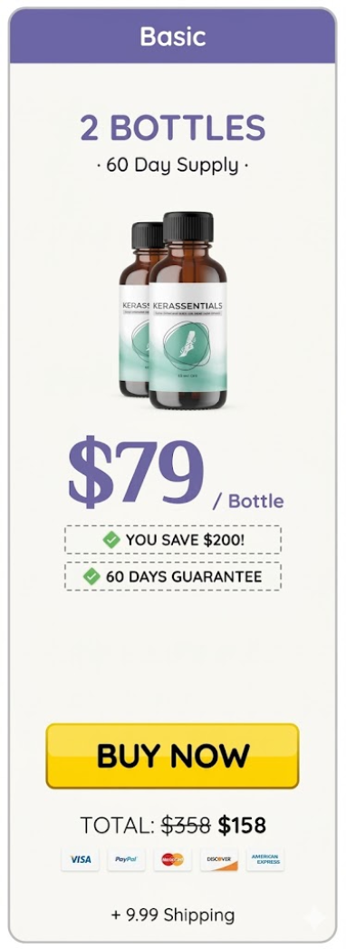 Two bottle starter package with standard shipping option